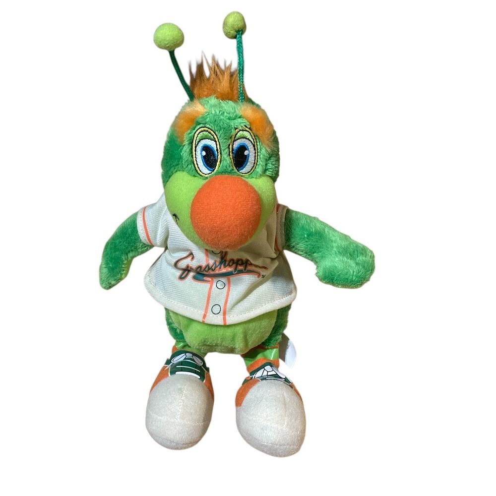 Greensboro Grasshoppers Guilford Mascot plush w Uniform